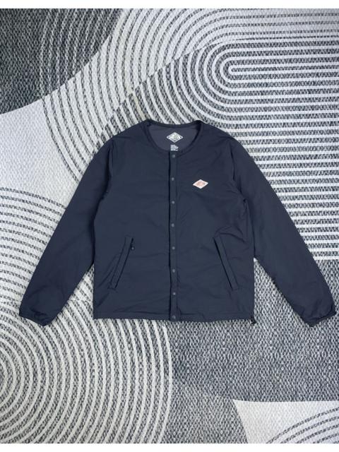 Other Designers Danton Collarless Buttoned Jacket