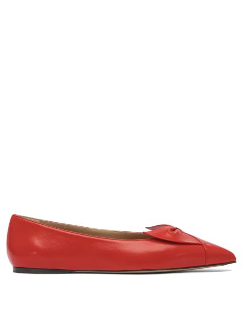 FERRAGAMO Ferragamo Ballet Flats with Bow Red Women