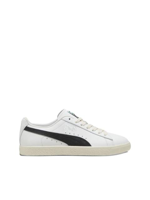 Clyde Leather "White Black" sneakers