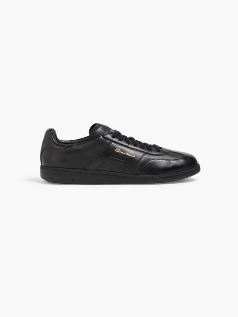 Santoni Dbs leather sneakers