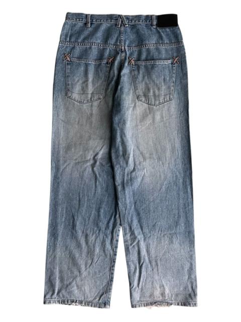 Other Designers Y2K JNCO Style Sean John Yezzy Pocket Lace Super Baggy Jeans