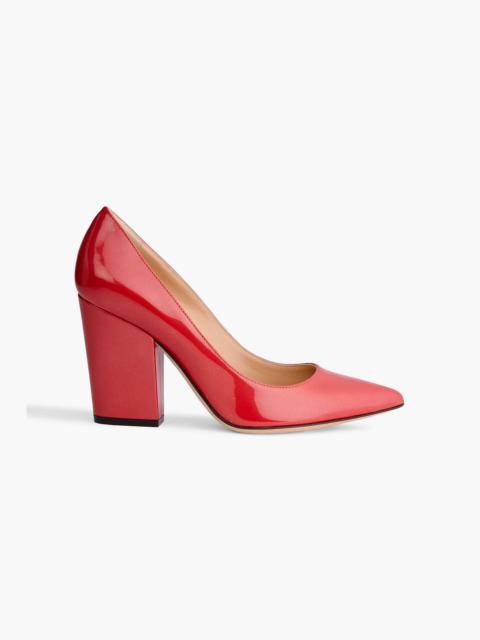 Other Designers Sergio 90 patent-leather pumps