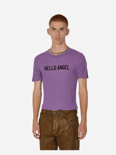 Stockholm Surfboard Club Printed Rib T-Shirt Purple