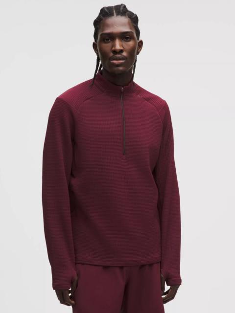 lululemon Waffle-Knit Half Zip