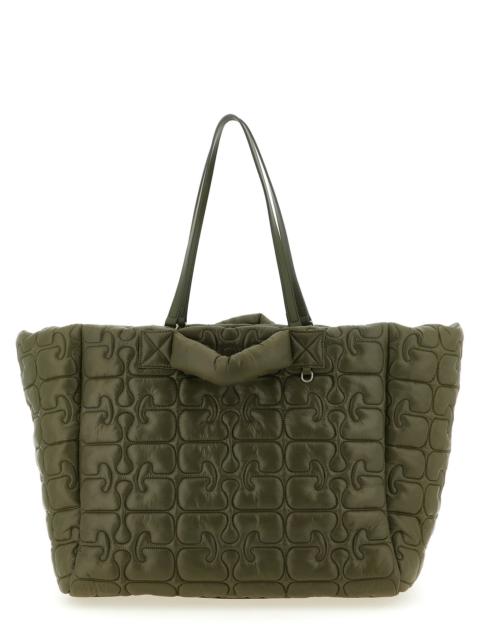 GANNI Ganni Women 'Quilted Re-Tech Xxl Tote' Shopping Bag