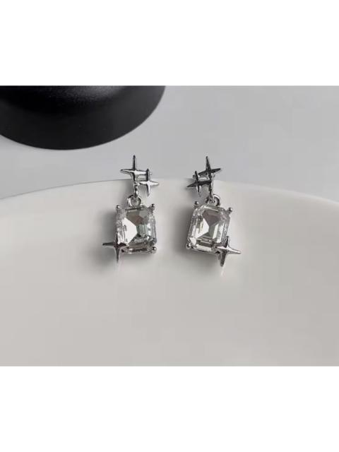 Other Designers Jewelry - Clear Stone Star Earring ( pair )