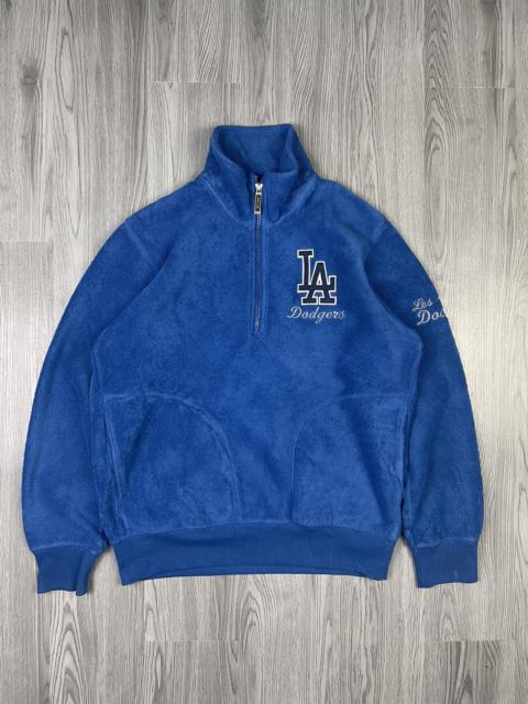 Other Designers Uniqlo - La Dodgers Uniqlo half zipper fleece sweater