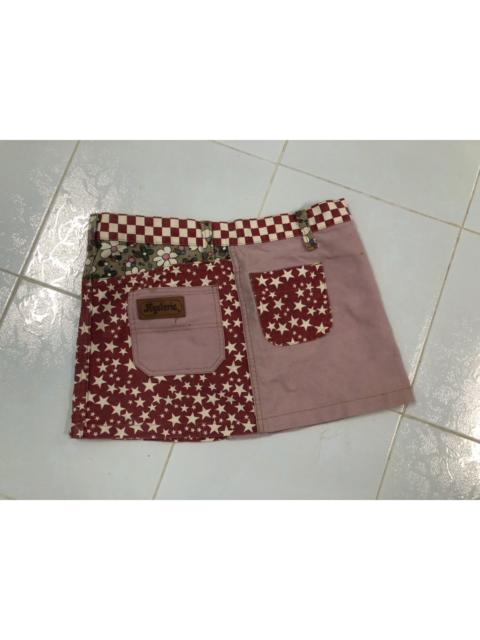 Other Designers Hysteric Glamour × Vintage - Rare Floral Check Design Hysteric Glamour Skirt/Shorts