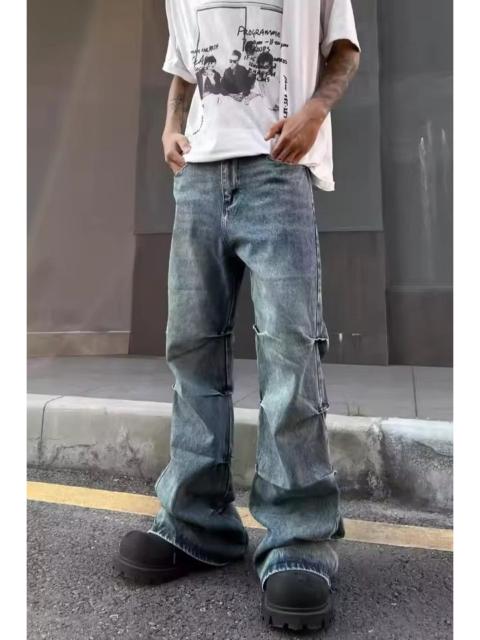 Other Designers Pleated Deconstruction Design Jean