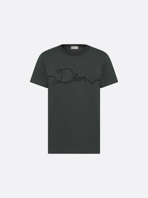 Dior Dior Ribbon T-Shirt, Regular Fit