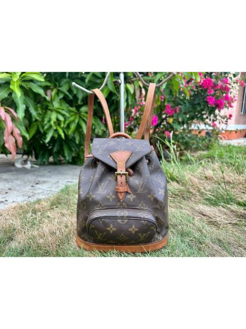 Louis Vuitton Authentic Louis Vuitton Monogram Canvas Montsouris Mini Bag