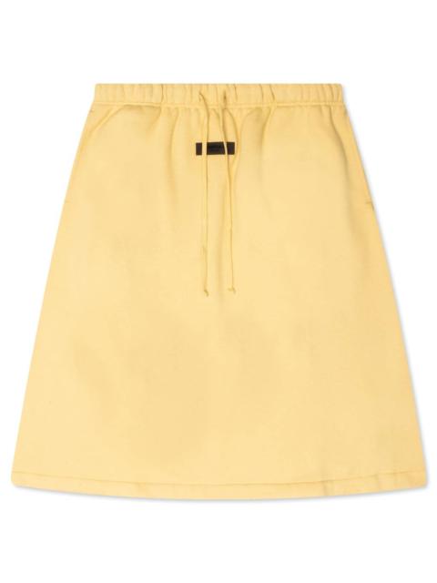 ESSENTIALS WOMEN'S MIDLENGTH SKIRT - LIGHT TUSCAN