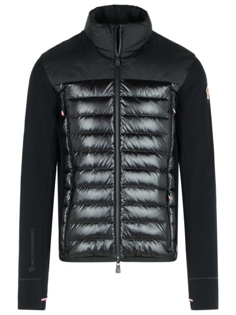 Moncler Grenoble Moncler Grenoble Black Polyester Blend Padded Sweatshirt Men