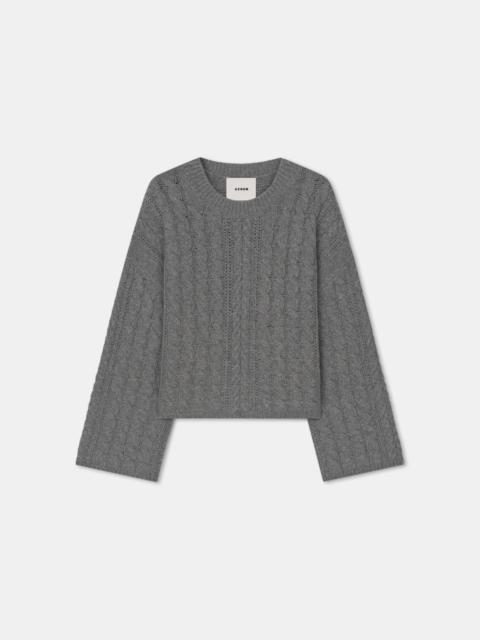 AERON JIL
Cable-knit merino sweater