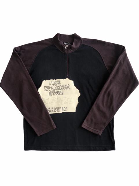 Other Designers Archival Clothing - Vintage Fleece Sweater Half Zipper by Comme Ca Ism