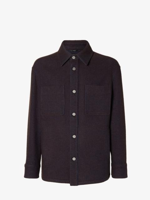 FENDI Blouson Blue wool Go-To Jacket