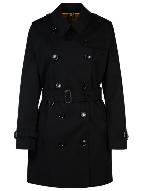 Burberry Burberry Kensington Black Polyester Trench Coat