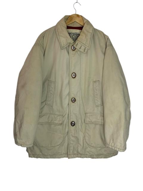 VINTAGE GIORGIO ARMANI OLD STONE WASH HEAVY JACKET