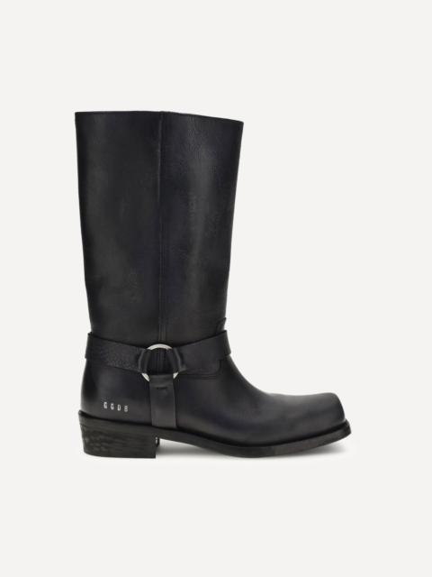 Golden Goose Leather Biker Boots