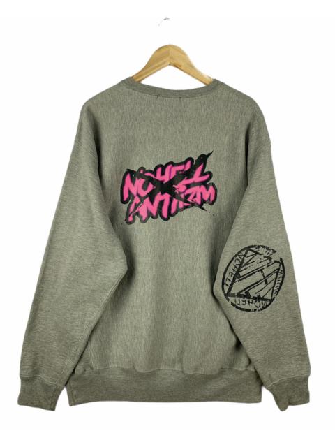 Other Designers Brand - Nohell Sweatshirt Big Logo Grey Large