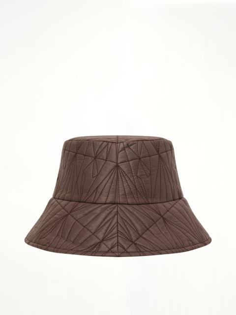 Rick Owens Rick Owens x Moncler Padded Bucket Hat in Dark Dust