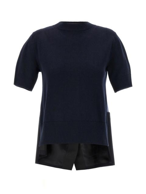 sacai Sacai Women Patchwork Sweater