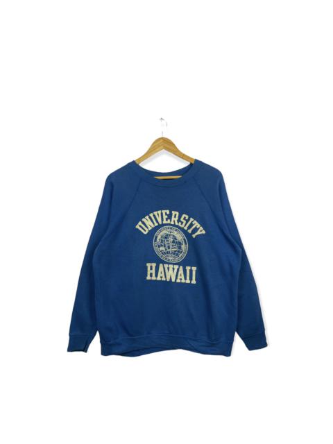 Other Designers Vintage - Vintage 70s University Of Hawaii Sweatshirt Blue