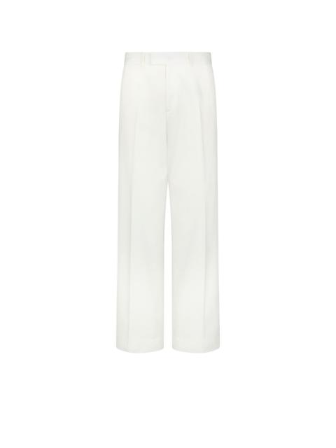 TOM FORD COTTON DRILL WIDE LEG PANT