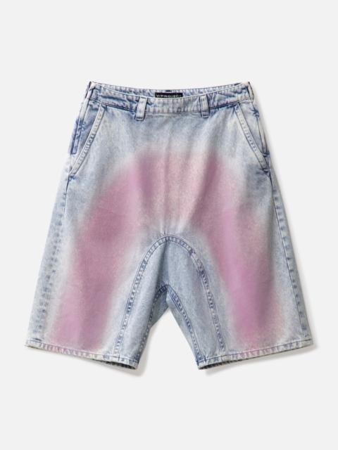 Y/Project SOUFFLE DENIM SHORTS