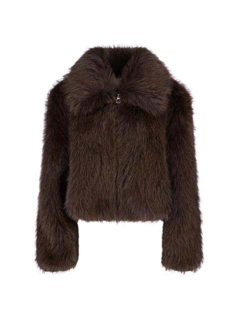 The Frankie Shop FAUX "HOPE" FUR JACKET