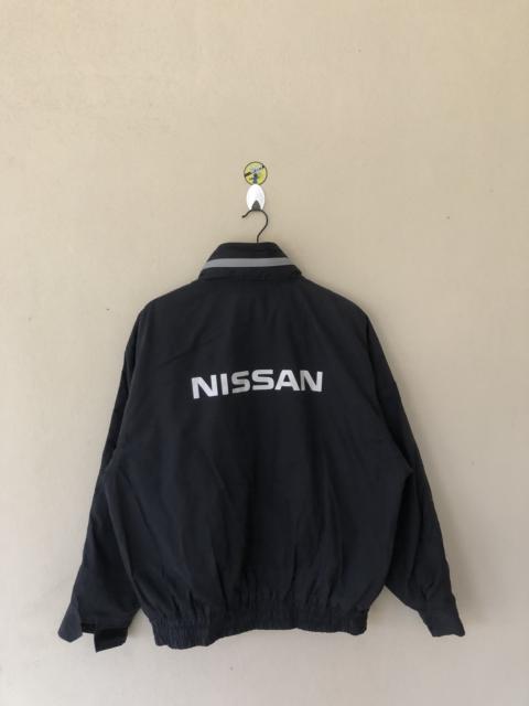 Other Designers Vintage - Vintage Nissan Spell Out Black Jacket