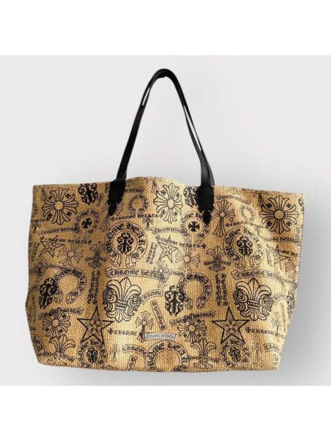 Chrome Hearts RARE! Chrome Hearts Monogram Large Beach Bag