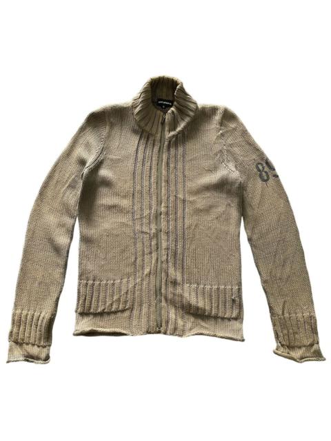 Other Designers Coloured Cable Knit Sweater - VINTAGE KNITWEAR DKNY JEANS