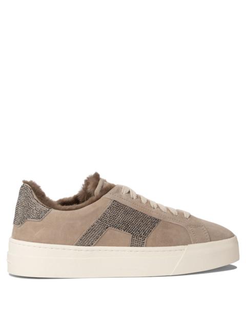 Santoni "double Buckle" Sneakers