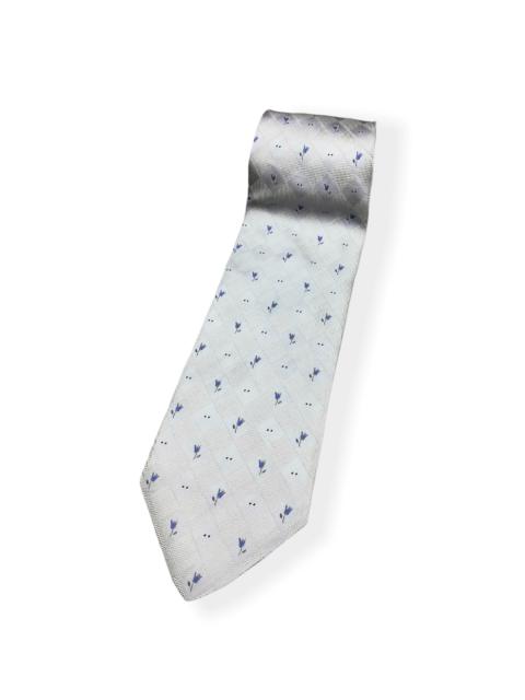 Other Designers Pierre Balmain - Pierre Balmain Paris Flower Printed Silk Tie Man Luxury