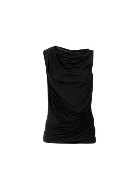 entire studios DRAPE TANK BLACK