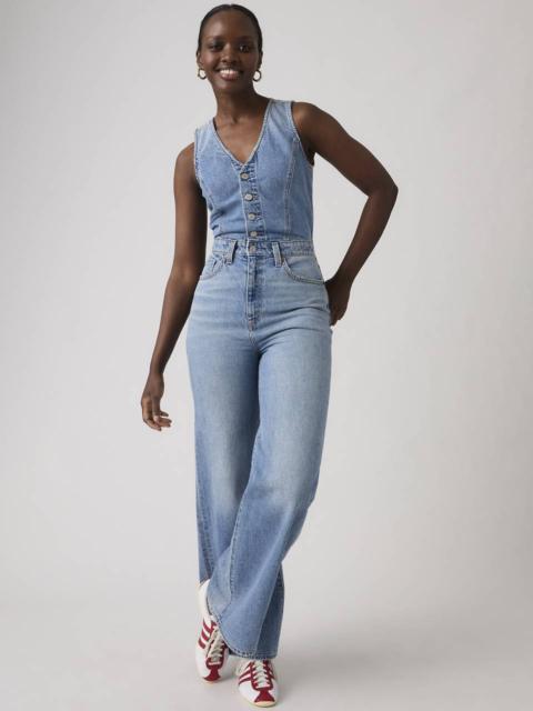Levi's DENIM WIDE-LEG JUMPSUIT