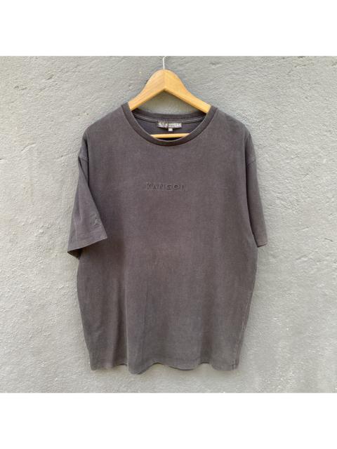 Other Designers Thrashed Faded Vintage Kangol Embroidered Logo Tee