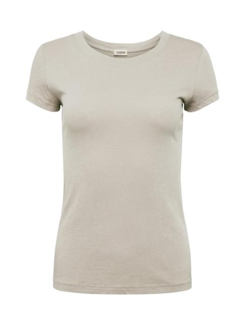 L'AGENCE Cory Cotton Scoopneck Tee