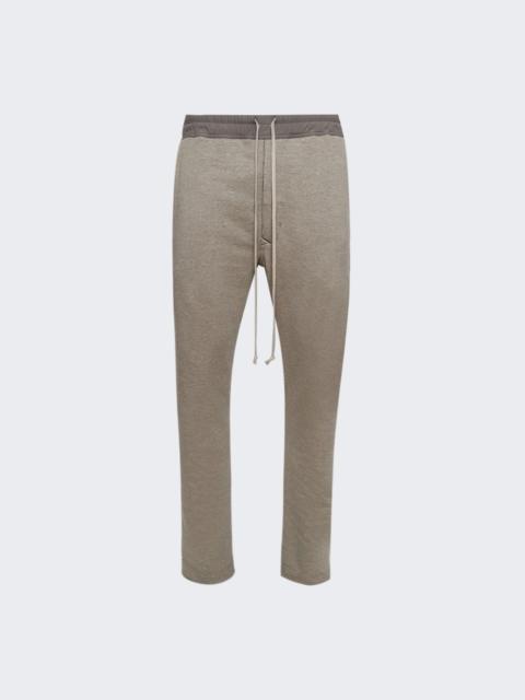 Rick Owens DRKSHDW Pantaloni In Felpa Berlin Drawstring Melange Grey