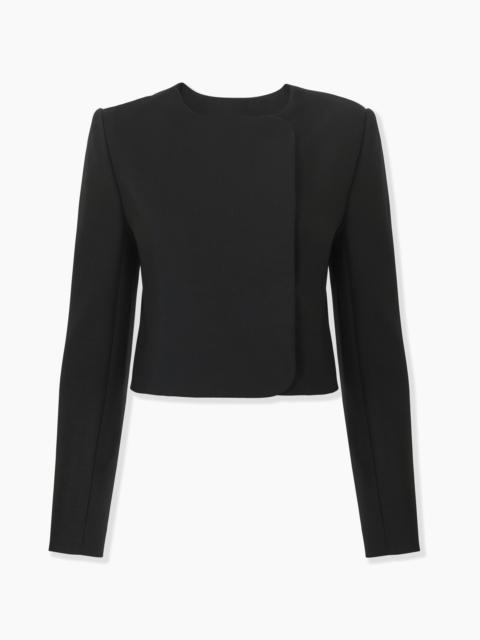 CAROLINA HERRERA Double-Breasted Cropped Jacket