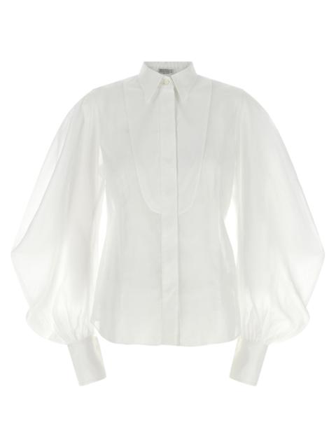 Brunello Cucinelli Brunello Cucinelli Women Organza Shirt