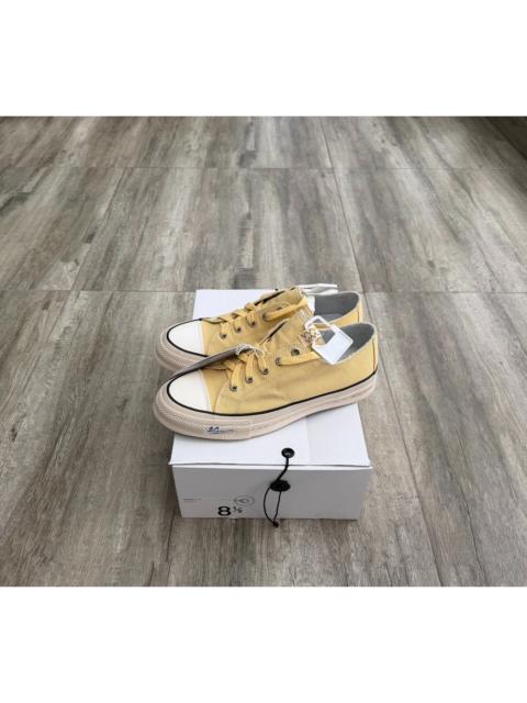 visvim VISVIM Skagway LT Lo cotton shoes in yellow