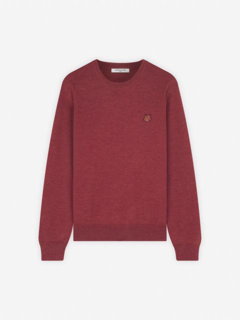 Maison Kitsuné BOLD FOX HEAD PATCH REGULAR JUMPER