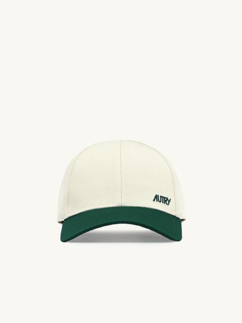 AUTRY UNISEX EMBROIDERED LOGO BICOLOR BASEBALL CAP