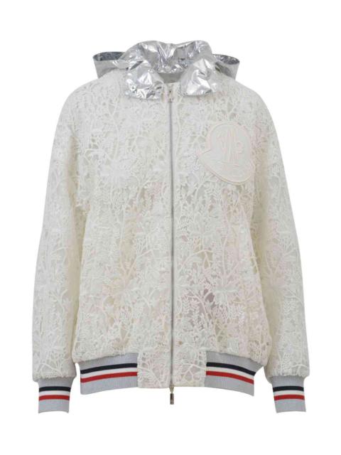 Moncler Women Gamme Rouge Macramé Jacket