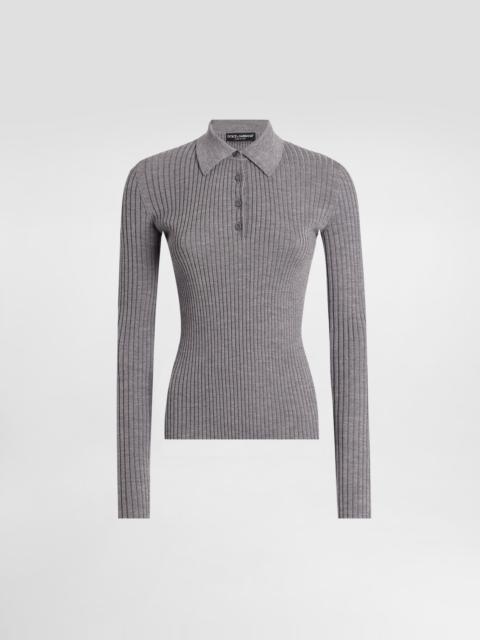 Dolce & Gabbana Ribbed wool pullover