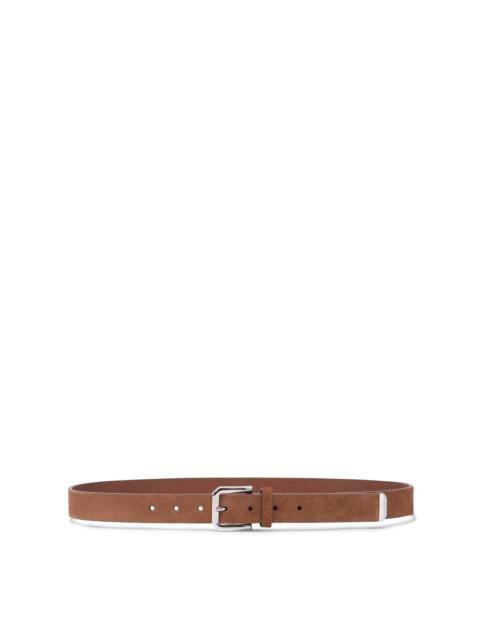 Brunello Cucinelli Brunello Cucinelli Leather belt in Brown at Nordstrom