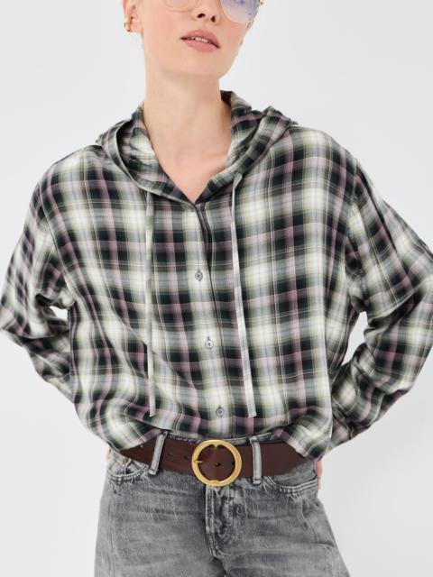 Acne Studios Flanneled Hooded Top