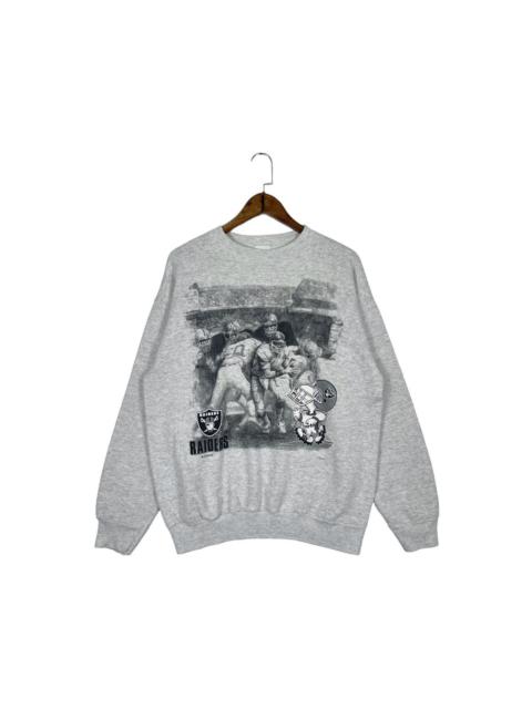 Other Designers Vintage 1991 Oakland Raiders X Peanuts Snoopy Sweatshirt